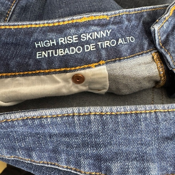 WILD FABLE High Risk Skinny Jeans with front knee distressing size 14 - Picture 4 of 5